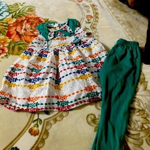 Kids chicken kari frock